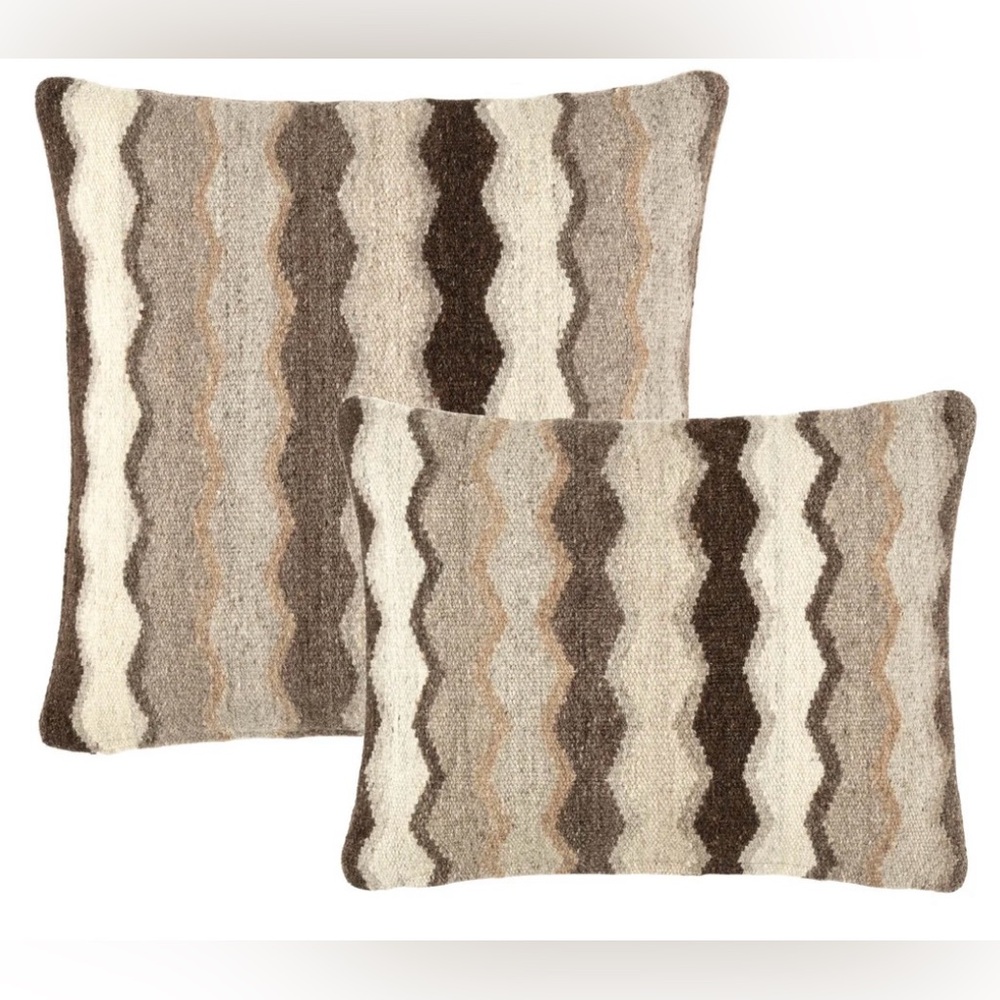 Annie Selke "Safety Net" Pillow Covers